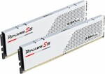 G.Skill Ripjaws S5 White 32GB (2x 16GB) 5200MHz / DDR5 / CL30 / DIMM / 1.25V / Non-ECC / Unbuffered / XMP 3.0 (F5-5600J3036D16GX2-RS5W)