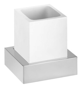 SAPHO - X-STEEL sklenka na postavení, bílá mat XS105W