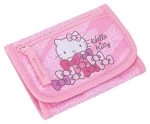 BAAGL Hello Kitty Sweet Leopard GRS / Peněženka na krk / šňůrka s pojistkou / suchý zip / jmenovka