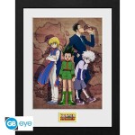 Hunter x Hunter Zarámovaný plakát - Key Art Map