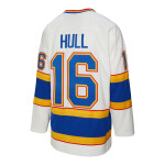 Mitchell & Ness Pánský dres Brett Hull St. Louis Blues 1990 NHL White Jersey Velikost: XL