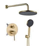 REA - Podomítková sprchová sada Foster Brush Gold + BOX REA-P6441