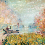 Poznámkový kalendář Claude Monet 2025, 30 30 cm