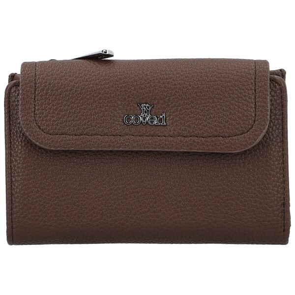 Stylová dámská koženková peněženka Coveri Deana, coffee