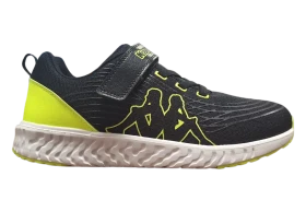 Kappa 95K0043004 Dětské tenisky black / lime 40