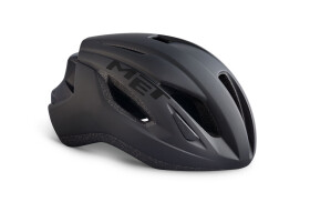 Cyklistická helma MET Strale černá matná/lesklá cm)