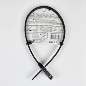 Racceway Stahovací číselný zámek / Bezpečnostní zámek / 3místný kód / 56 cm / černá