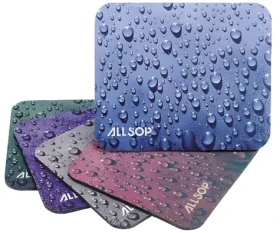 Allsop Kapky modrá / Podložka pod myš / Protiskluzová / 278 × 268 mm (05494)