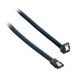 CableMod ModMesh Pravoúhlý SATA 3 Kabel 60cm - zelená (CM-CAB-RSAT-N60KG-R)