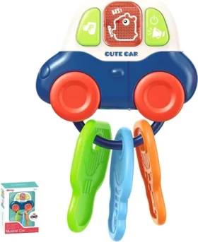 CHIPOLINO Interaktivní autíčko s kousátky / od 6 měsíců (DRN02406000)