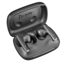 Poly Voyager Free 60 UC černá / bezdrátová sluchátka do uší / mikrofon / BT 5.3 / USB-A / IP54 / ANC (220757-01)