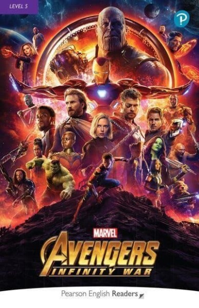 Pearson English Readers: Level Marvel Avengers Infinity War Book Code Pack Mary Tomalin