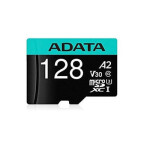 ADATA MicroSDXC karta 128GB Premier Pro UHS-I V30S (R:100/W:80 MB/s) + SD adaptér EDF_414932