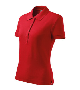 Cotton Heavy polokošile dámská červená S