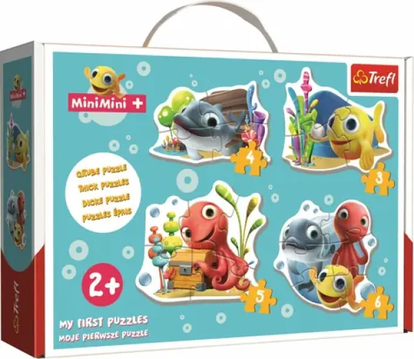 Trefl - Puzzle - Baby puzzle: Rybka MiniMini 4v1