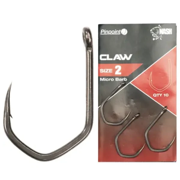 Nash Háček Claw Barbed Velikost 6 10ks (T6135)