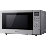 Panasonic NN-CD87KSGTG stříbrná / Kombinovaná mikrovlnná trouba / gril / 1000W / 34l (NN-CD87KSGTG)