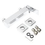 Sprchová baterie SAT Vision bez sprchového setu 150 mm chrom SATBSVI268 SATBSVI268