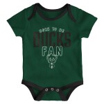 Outerstuff Dětské body Milwaukee Bucks NBA Game Time Baby Body-Set (3 ks)