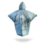 Offlander silné pončo s oteplovačem OFF_CACC_49 N/A