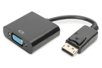 Digitus DisplayPort - VGA černá / Redukce / 0,15 m / 1080p 60 Hz (AK-340410-001-S)