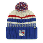 47 Brand Pánská zimní čepice New York Rangers NHL Long Range ’47 CUFF KNIT Natural
