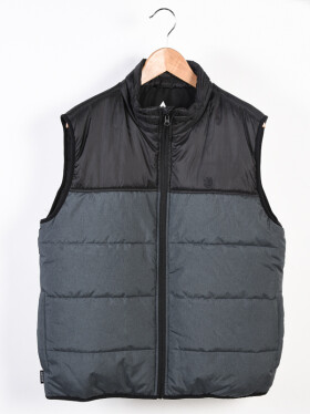 Element PUFF VEST FLINT BLACK HEATHER pánská jarní bunda - M