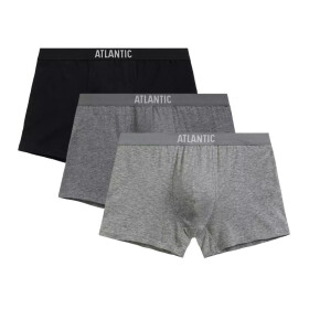 Pánské boxerky 3 pack 011 mix - Atlantic vícebarevná XL