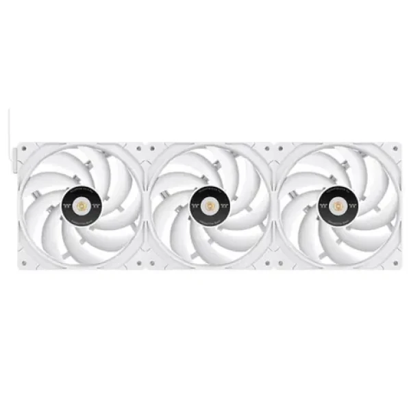 Thermaltake TOUGHFAN EX14 Pro High Static Pressure PC Cooling Fan bílá / Hydraulic Bearing / 140mm / 3ks (CL-F172-PL14WT-A)