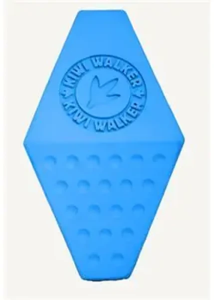 KIWI WALKER Gumová hračka Octaball Mini modrá / Otvor na pamlsky / 11 cm (RUB-845)