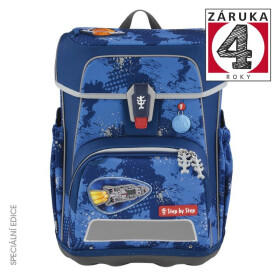 Školní aktovka CLOUD REFLECT Rocket Novo 5 dílný set, AGR certifikát