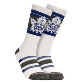 Mitchell Ness Pánské ponožky Toronto Maple Leafs Nhl Cross Bar Crew Socks Velikost: