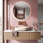 REA - Podomítková umyvadlová baterie PREMIUM Joe Brush Copper REA-B4509