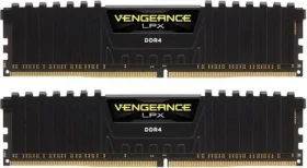 Corsair Vengeance LPX Black 16GB (2x8GB) 3200 MHz / DDR4 / PC4-25600 / CL16-20-20-38 / 1.35V / XMP2.0 / s chladičem (CMK16GX4M2E3200C16)