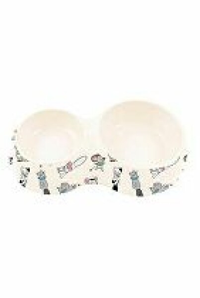 Miska plast dvojmiska CHATOUILLE 2x230ml Zolux