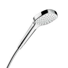HANSGROHE - Croma Select E Sprchová hlavice, EcoSmart, bílá/chrom 26816400