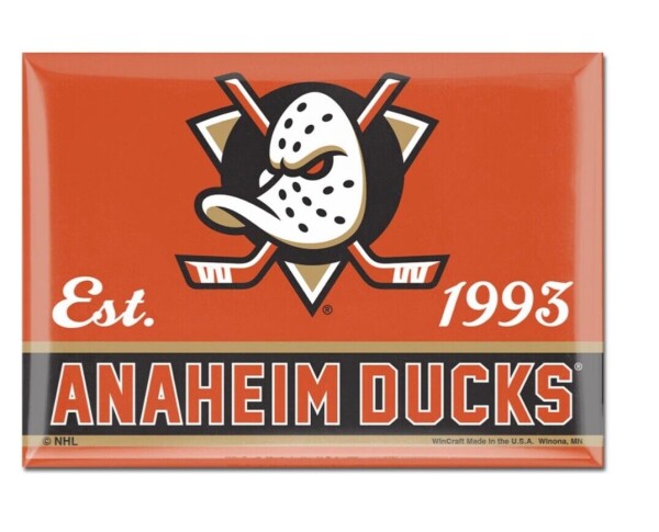 Wincraft Magnetka na Lednici Anaheim Ducks NHL