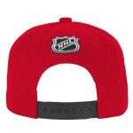 Outerstuff Dětská kšiltovka Detroit Red Wings NHL Essentials Flatbrim Snapback