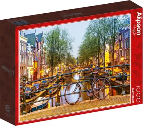 ALIPSON Puzzle Rozzářený Amsterdam