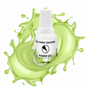 Gelová barva Food Colours PowerGel Green Apple (20 g)