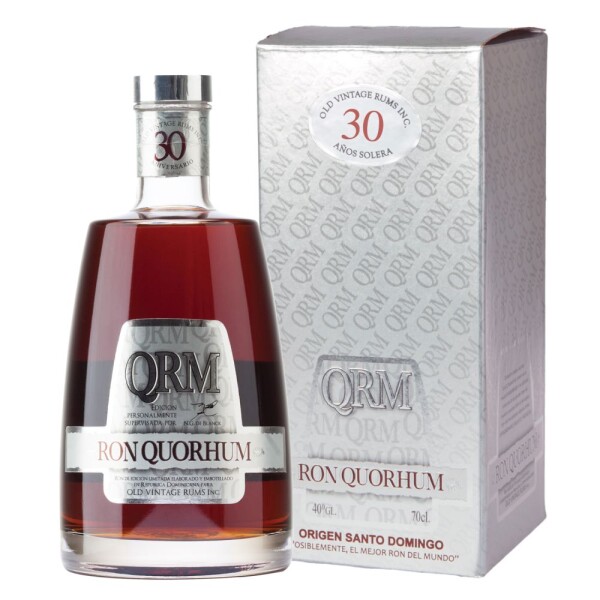 Ron Quorhum Aniversario Solera Rum 30y 40% 0,7 l (tuba)