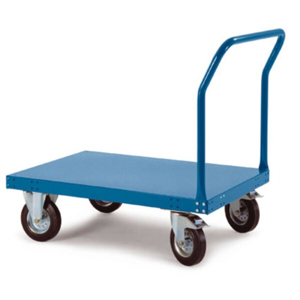 Manuflex TT0182.0001 vozík s madlem ocelový plech Zatížení (max.): 400 kg