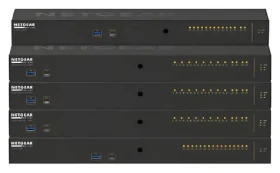 Netgear GSM4212UX-100EUS černá / Switch / Managed / PoE / 12x Gigabit / agregace portů (GSM4212UX-100EUS)