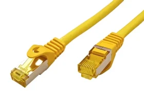 Goobay S/FTP Cat7 0,25 m žlutý / Síťový kabel / RJ45 / LSOH (91566)