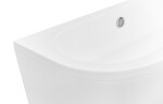 BESCO - Volně stojící vana VOLYA - Barva - Bílá, Rozměr vany - 160 × 75 VANTUR160