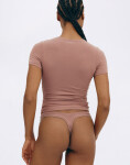 Tričko Organic Basics Flex Tee Rose Wood