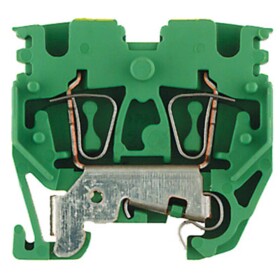 Weidmüller 1712810000 svorka ochranného vodiče pružinová svorka zelenožlutá 100 ks