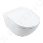 VILLEROY & BOCH - Subway 3.0 Závěsné WC, TwistFlush, alpská bílá 4670T001