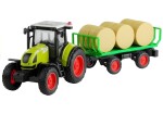 Mamido Traktor s vlečkou a senem se zvuky a světly