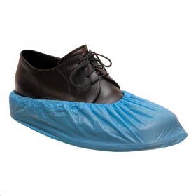 Návleky na obuv CPE7 50 ks modré 15 x 41cm silné 7,0g polyethylenové